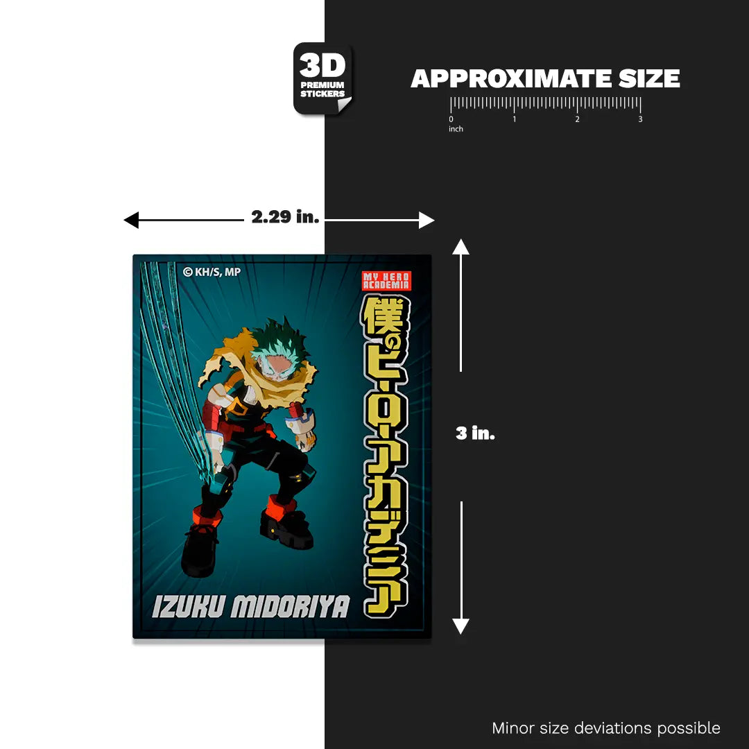 IZUKU MIDORIYA miniposter Stickmadly