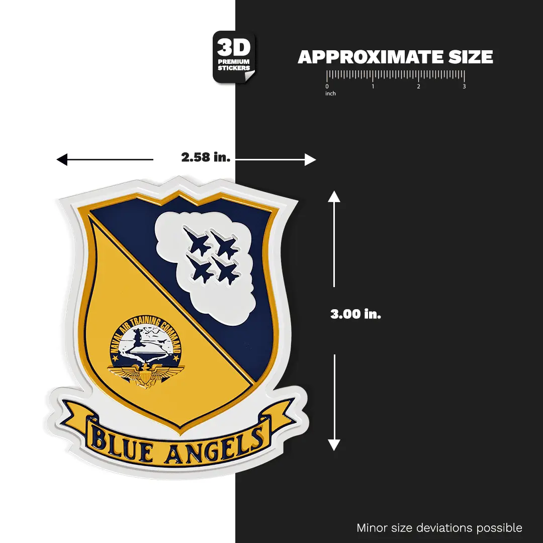 BLUE ANGELS STICKER Stickmadly