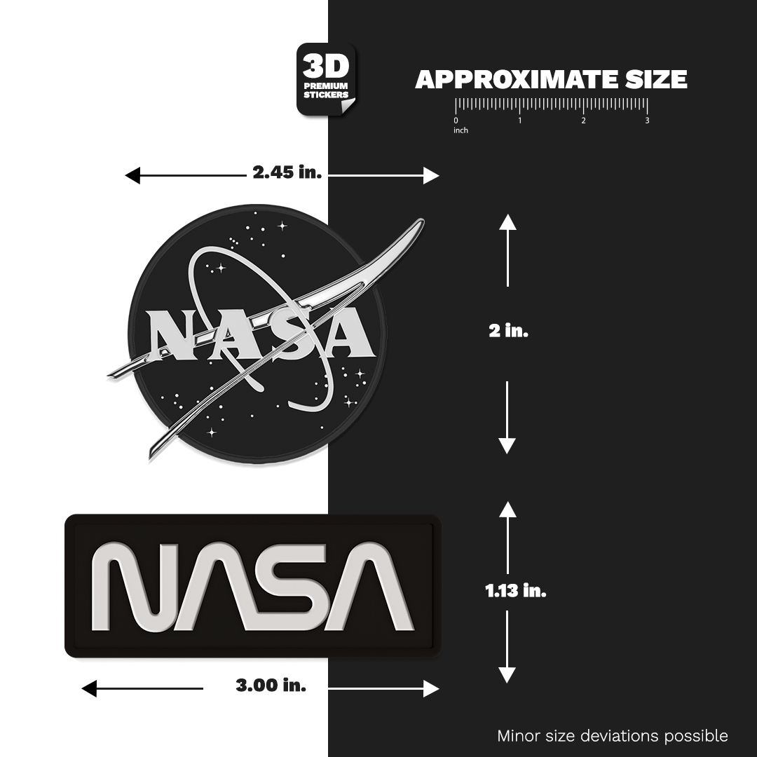 NASA TWO PACK Stickmadly