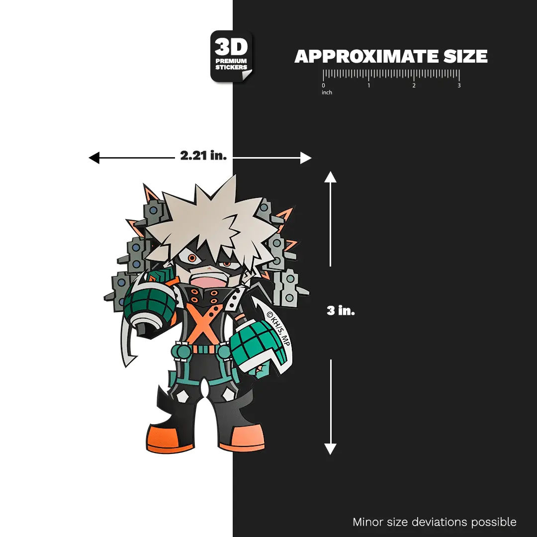 Katsuki Bakugo (Season 7) Stickmadly