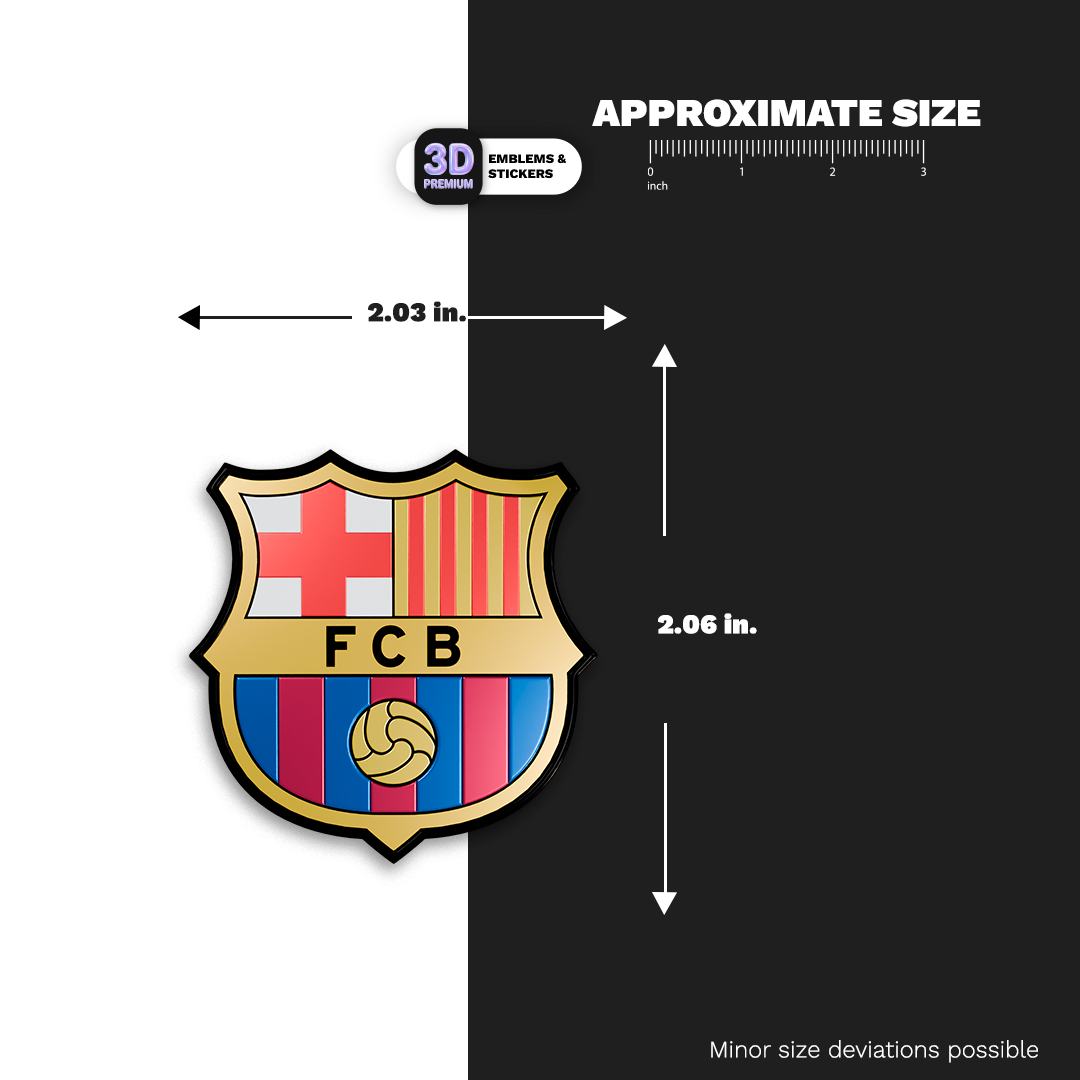 Barça logos (3 PACK) FC Barcelona
