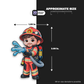 FIREFIGHTER Stickmadly