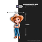 FEMALE FARMER Stickmadly