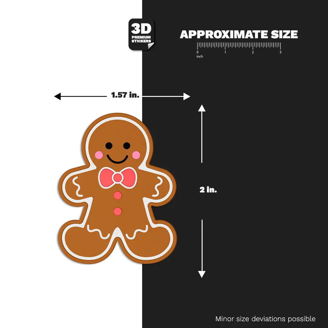 GINGERBREAD BOY Stickmadly