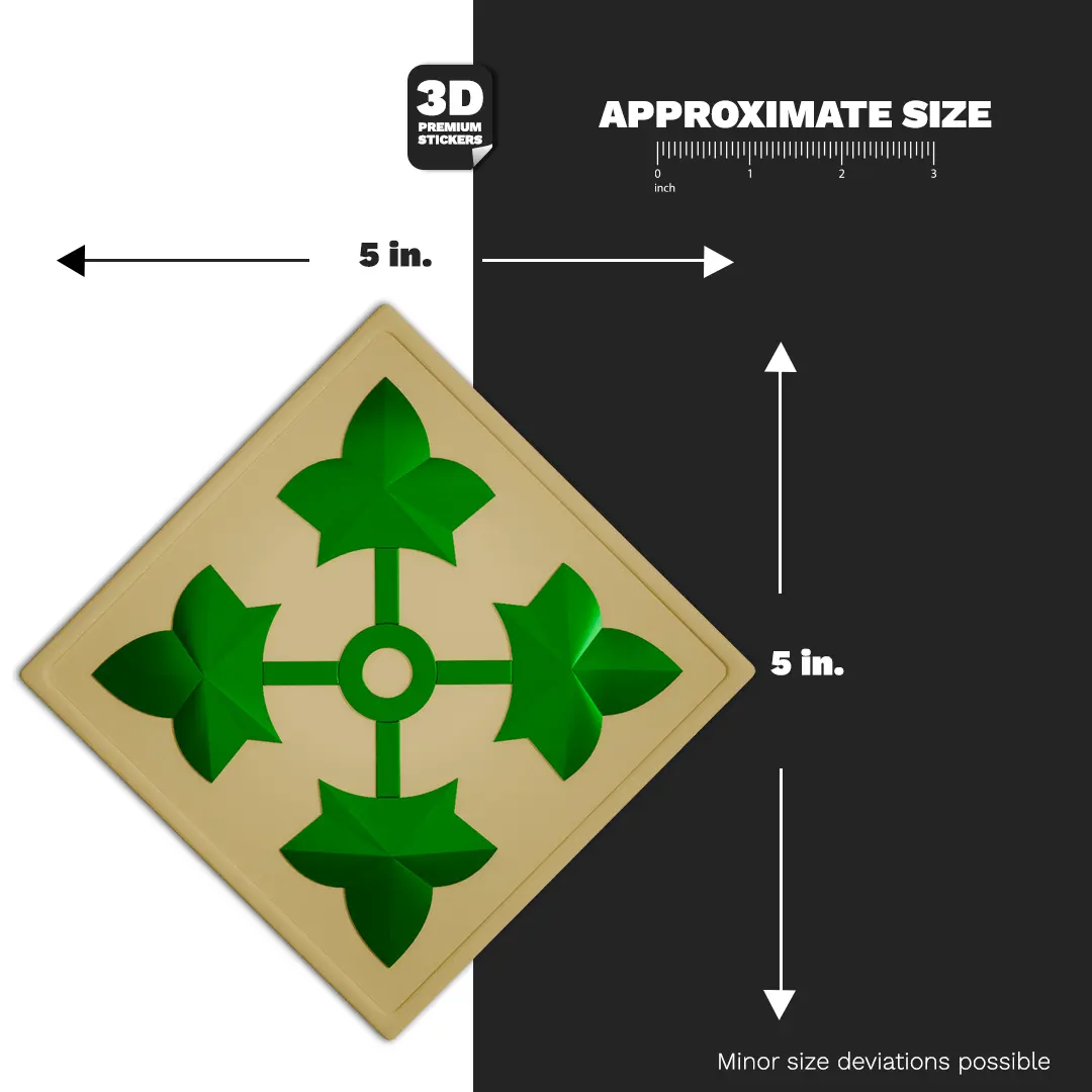 4TH Infantry Division Stickmadly
