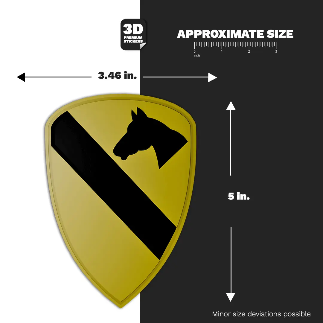 1ST Cavalry Division Stickmadly