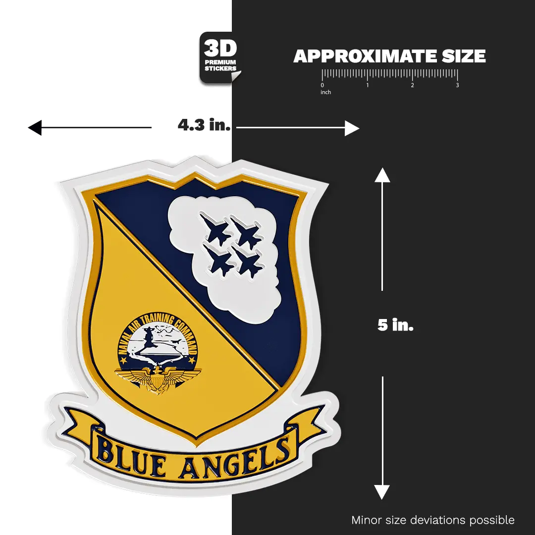 BLUE ANGELS STICKER Stickmadly