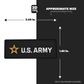U.S. Army Rectangle Stickmadly