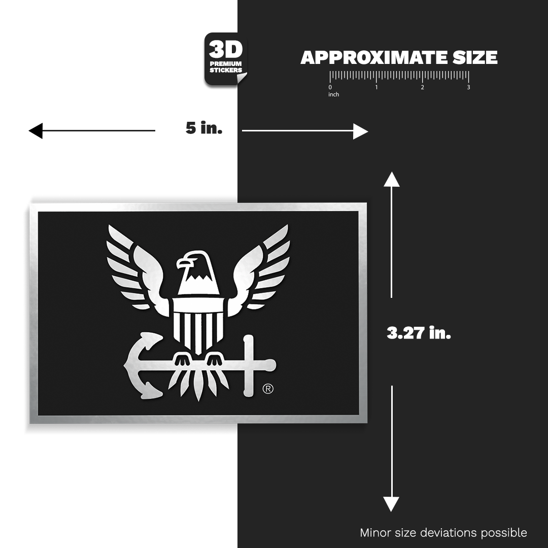 EAGLE ICON BLACK Stickmadly