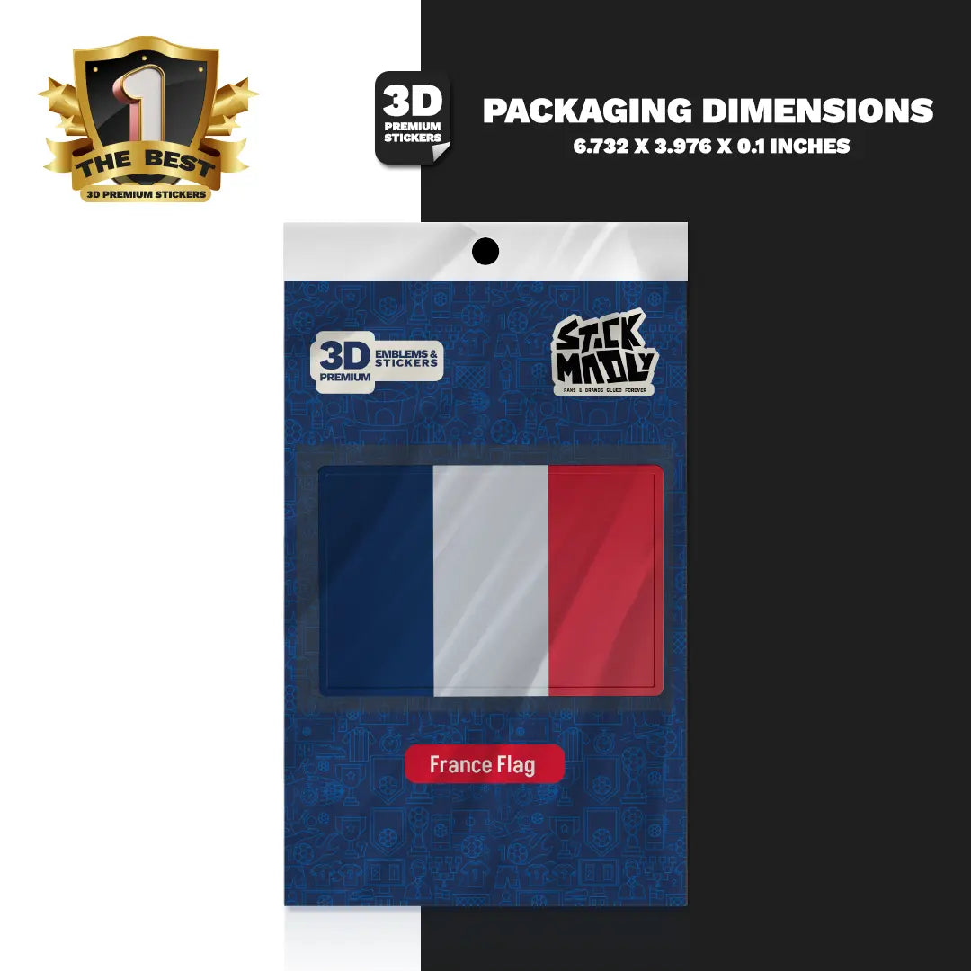 France Flag Stickmadly