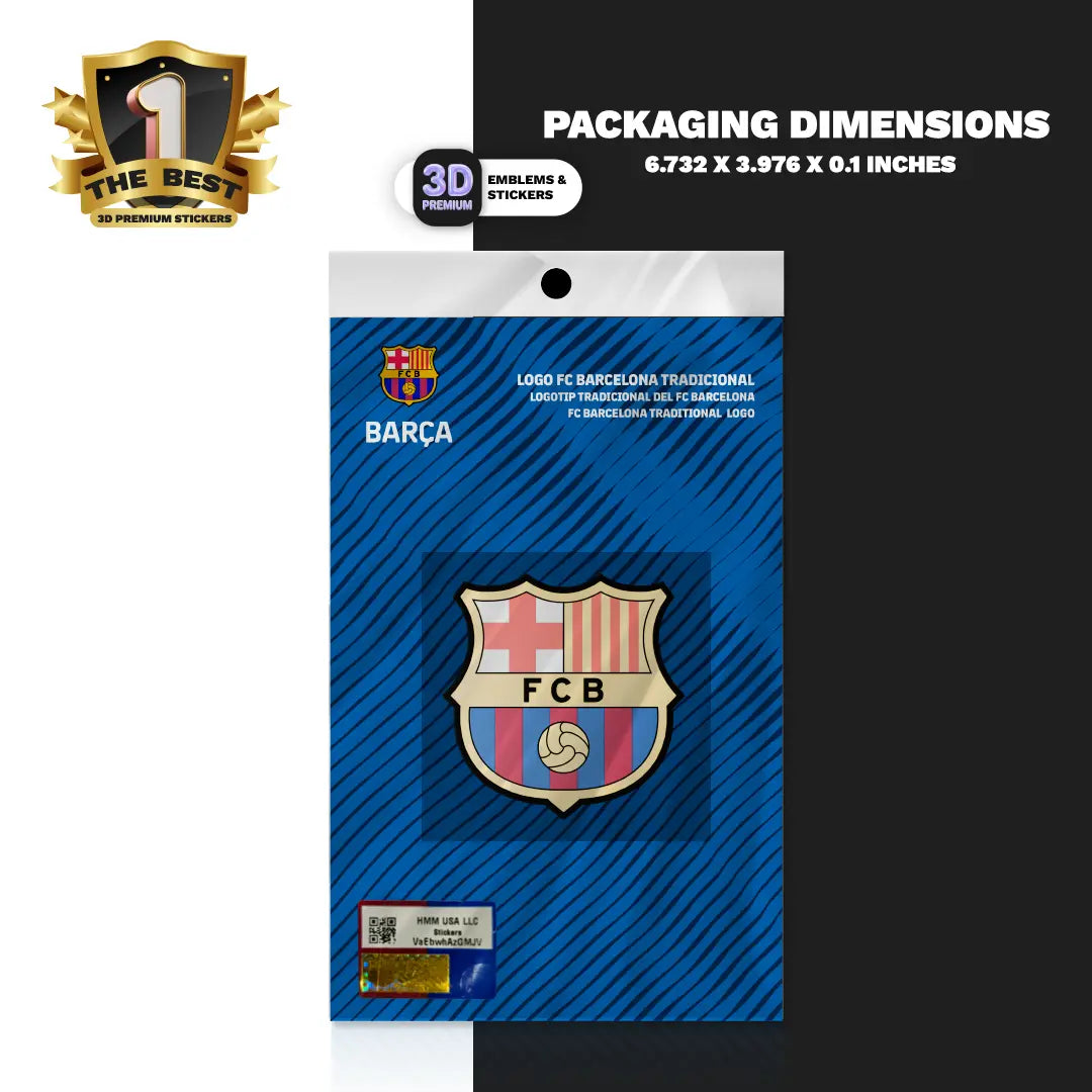 F.C. Barcelona traditional logo Stickmadly