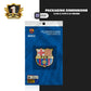 F.C. Barcelona Metallic logo Stickmadly