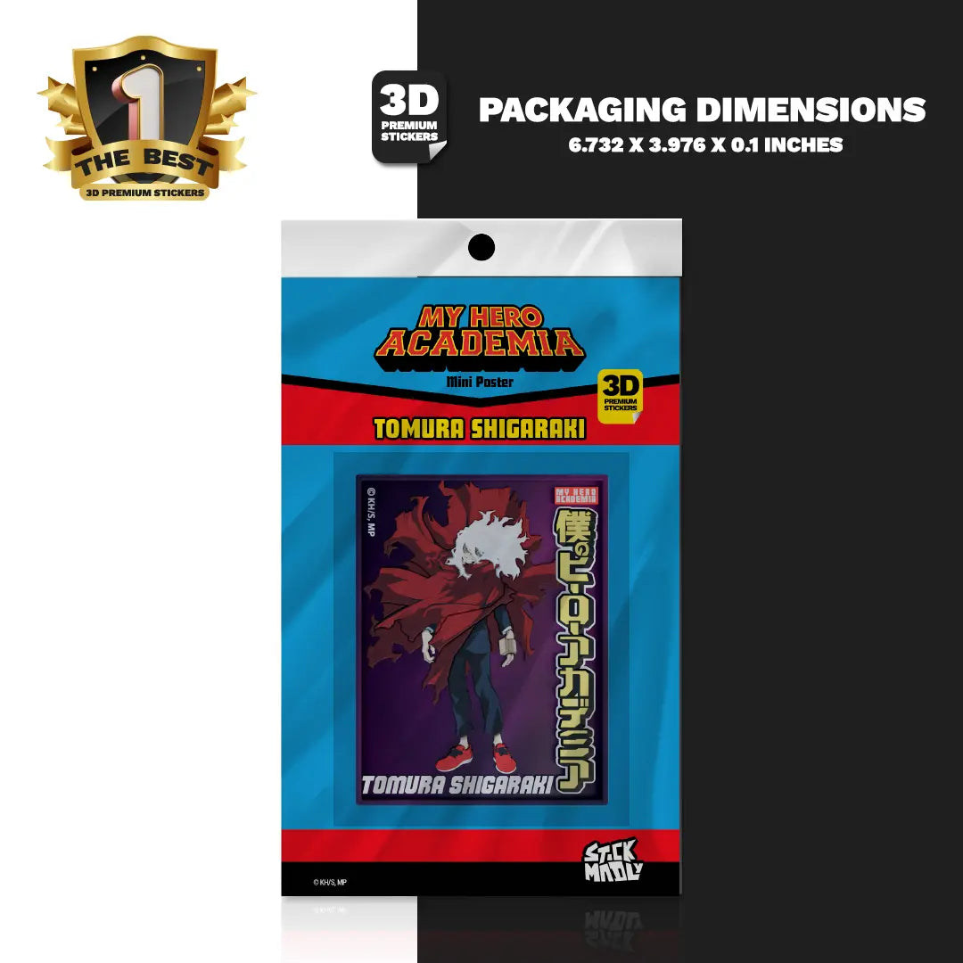 Tomura Shigaraki miniposter Stickmadly