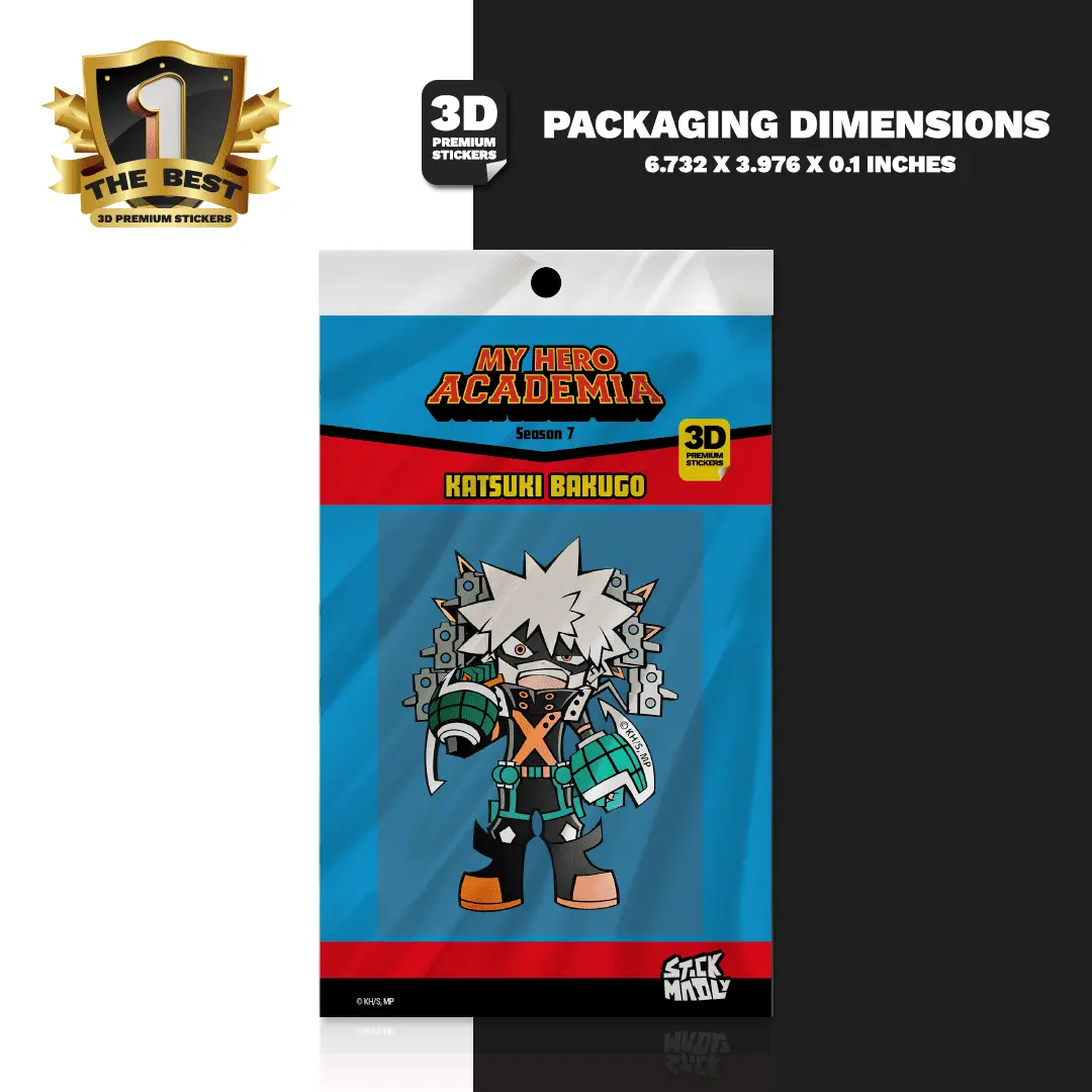 Katsuki Bakugo (Season 7) Stickmadly