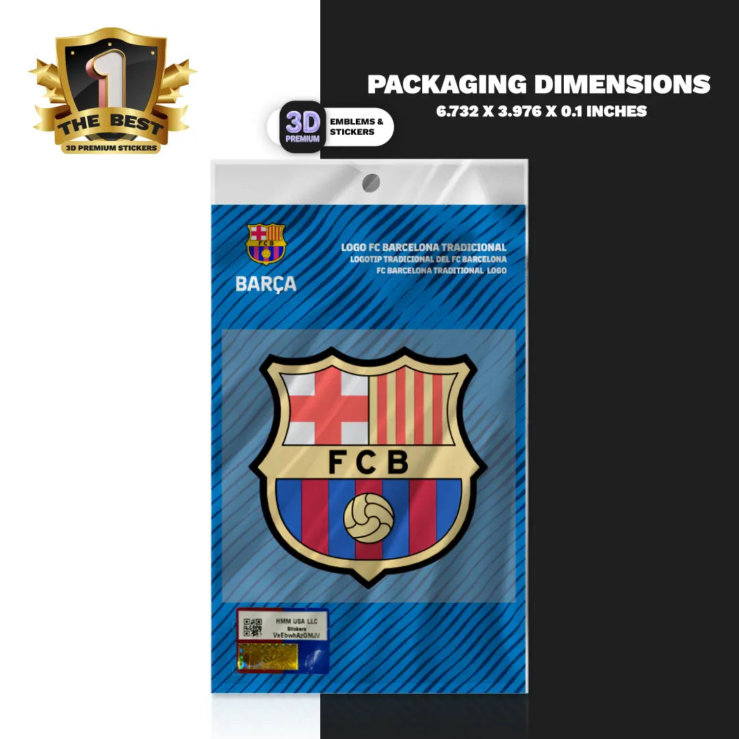 F.C. Barcelona traditional logo Stickmadly