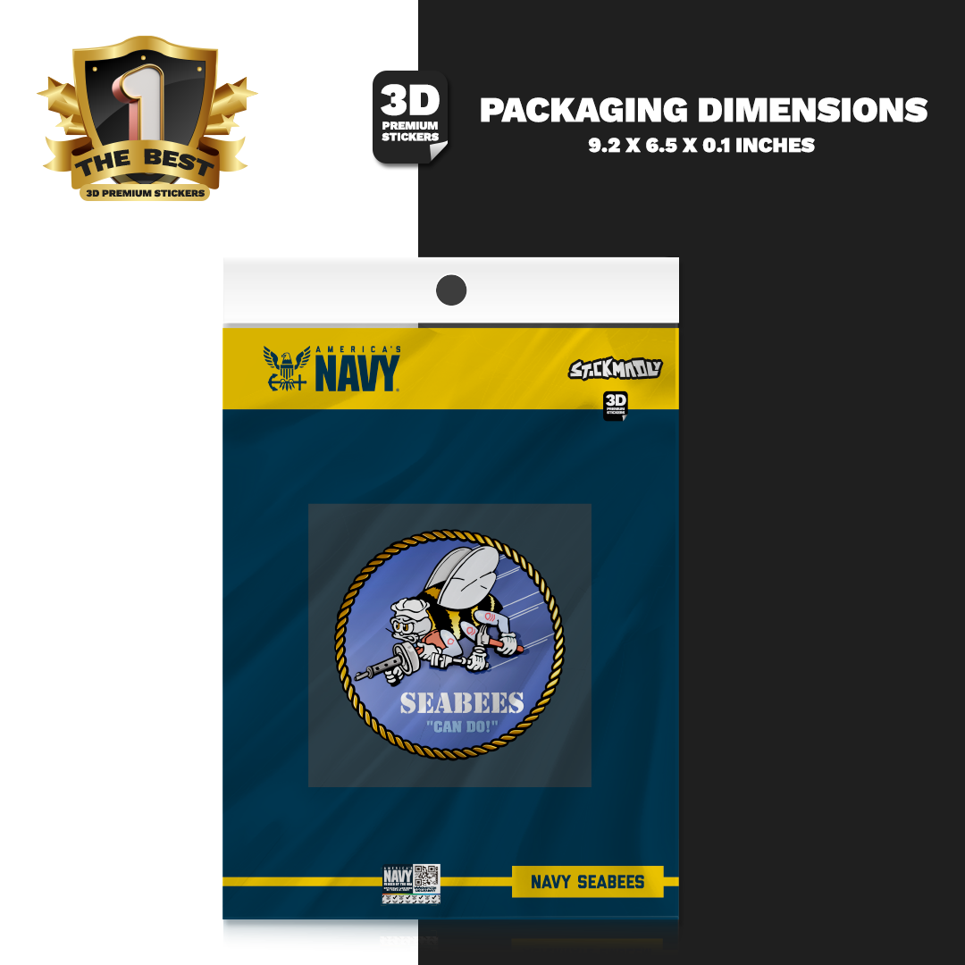 NAVY SEABEES Stickmadly