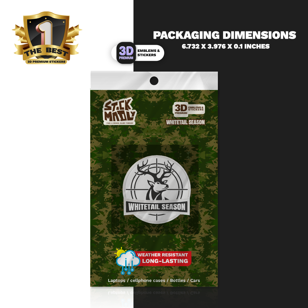 WHITETAIL SEASON Stickmadly