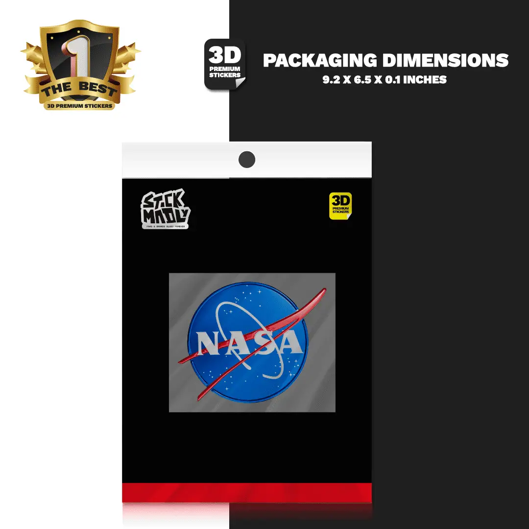 NASA STICKER ORIGINAL Stickmadly