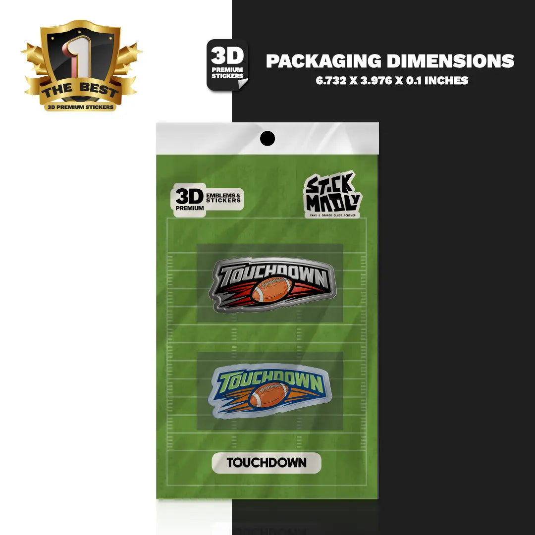 TOUCHDOWN Two Pack Stickmadly