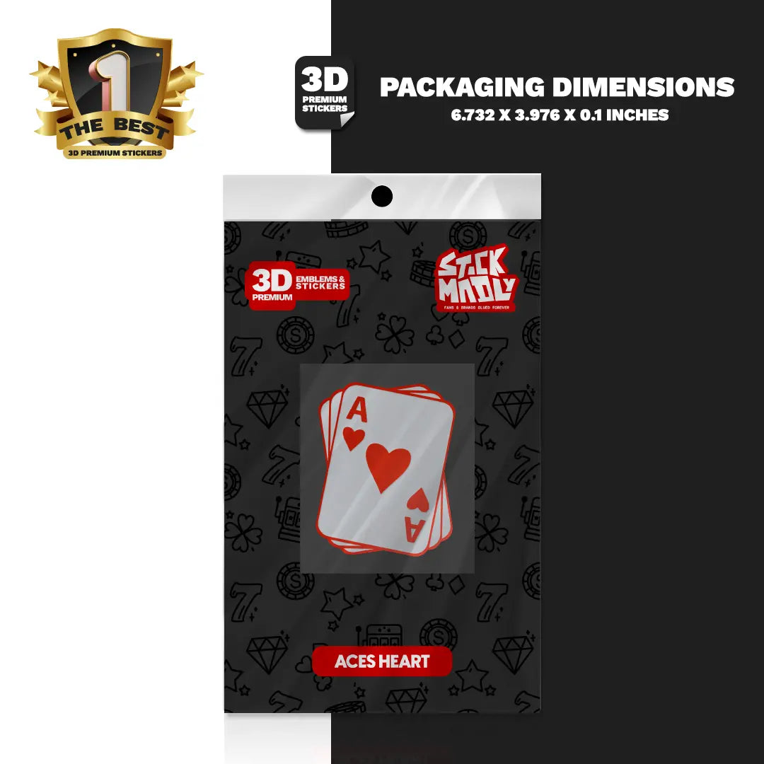 ACES OF HEART Stickmadly