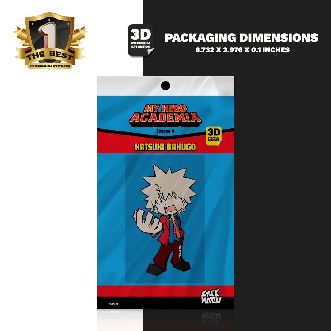Katsuki Bakugo (Season 4) Stickmadly