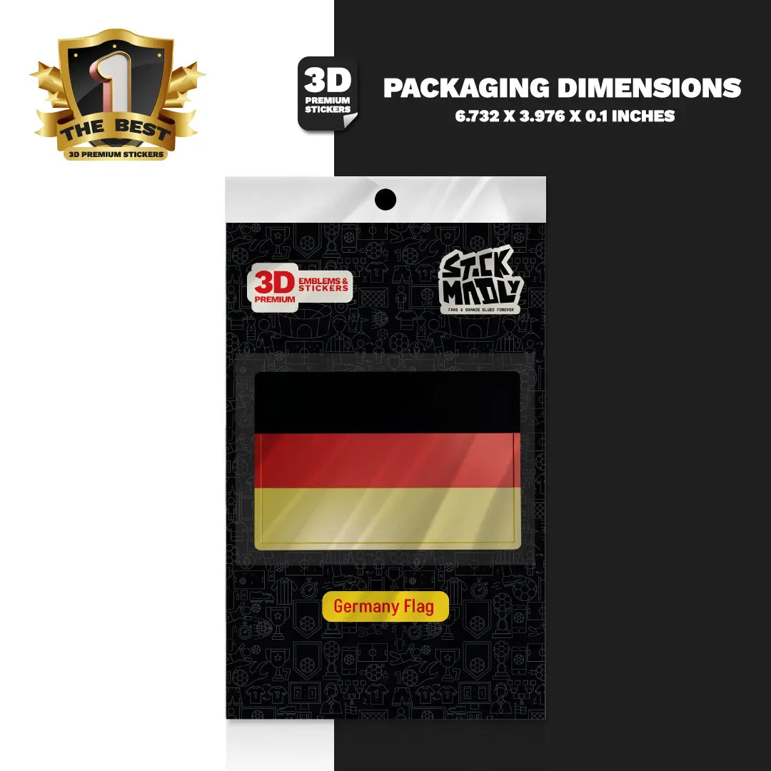 Germany Flag Stickmadly