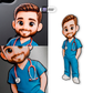 Healthcare Heroes Pack Stickmadly