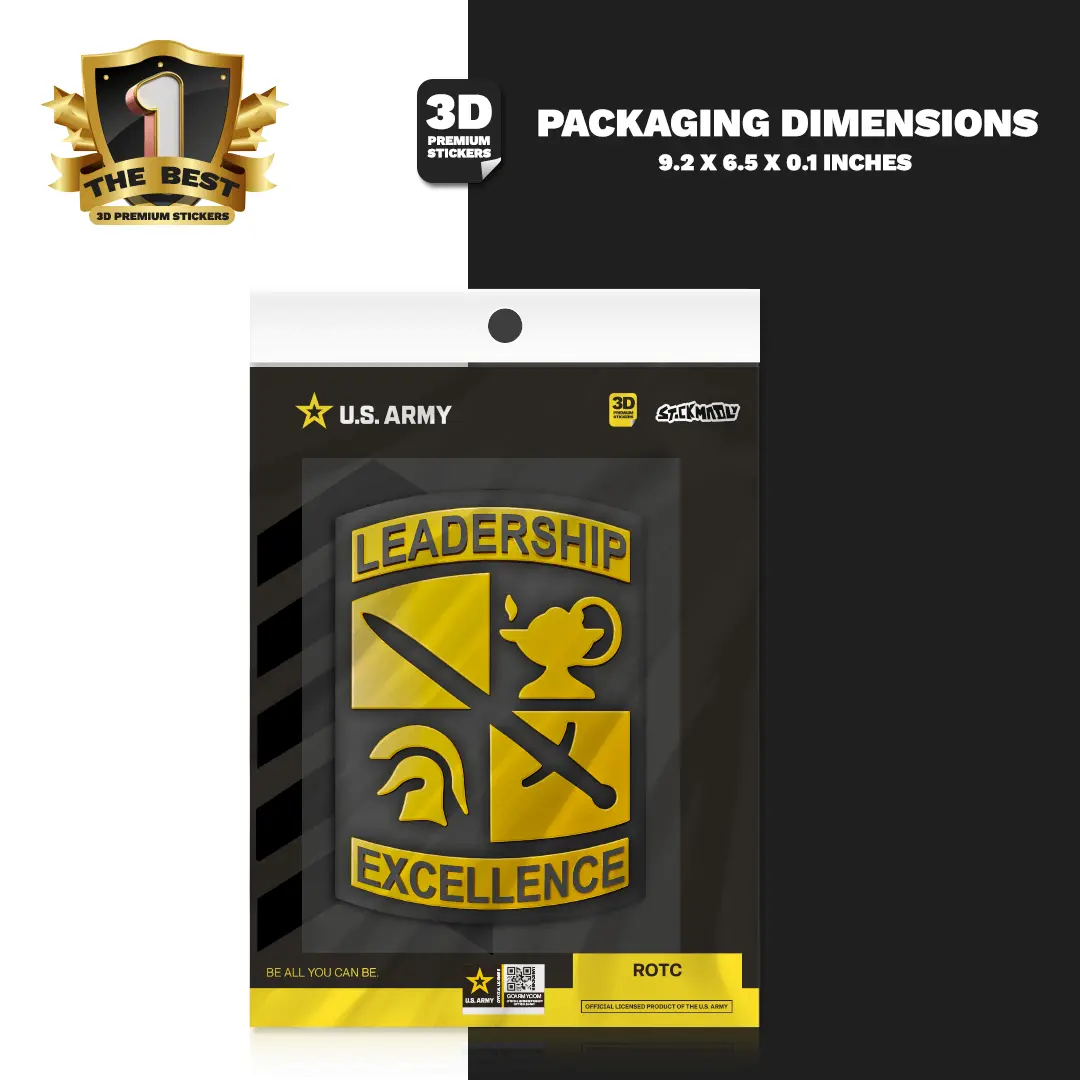 ROTC Leadership Excellence Stickmadly