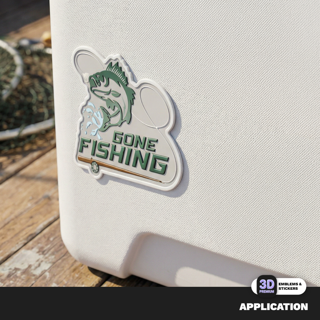 Gone Fishing Pack Stickmadly
