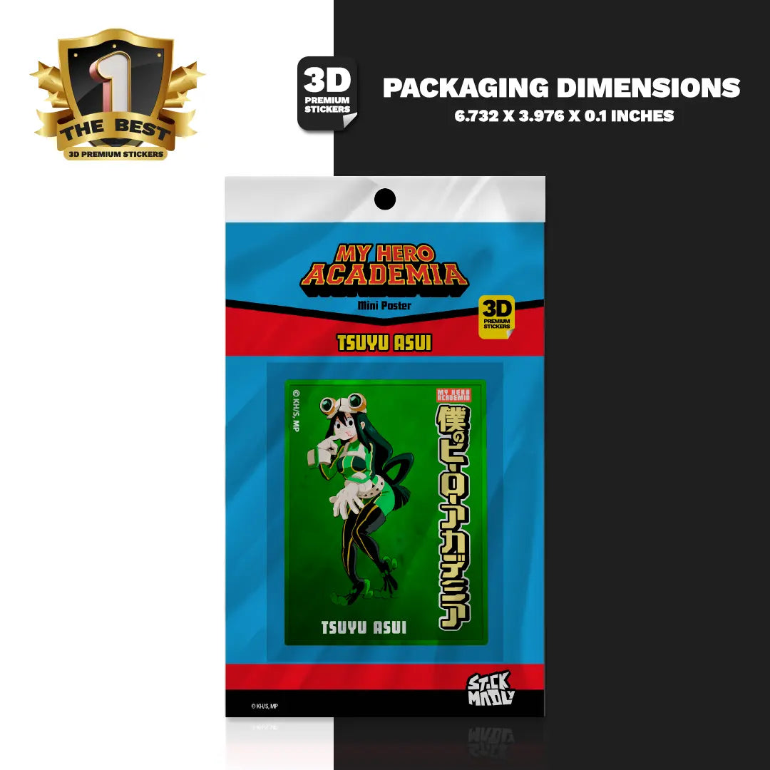 Tsuyu Asui miniposter Stickmadly