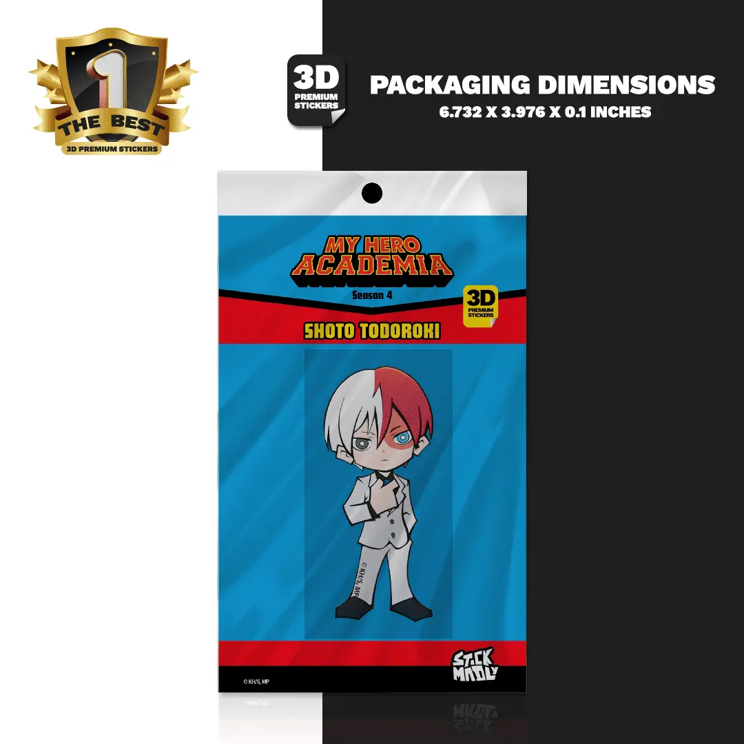 Shoto Todoroki (Season 4) Stickmadly