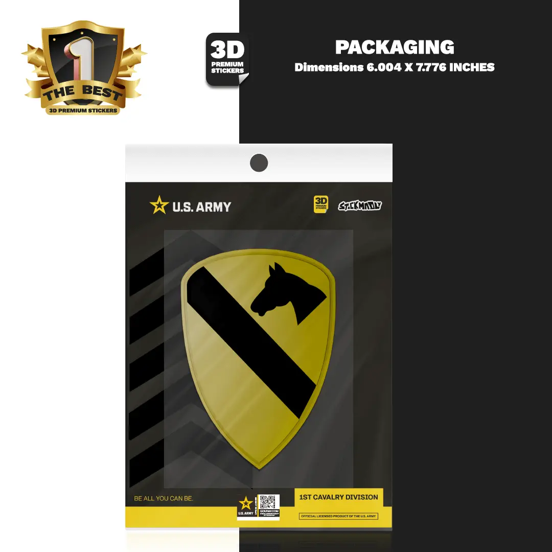 1ST Cavalry Division Stickmadly