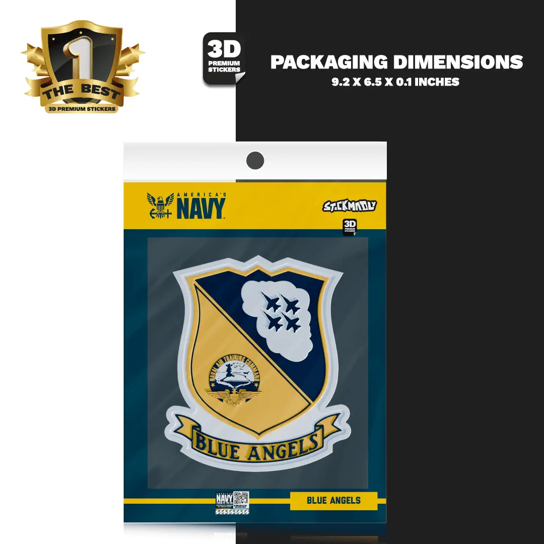 BLUE ANGELS STICKER Stickmadly