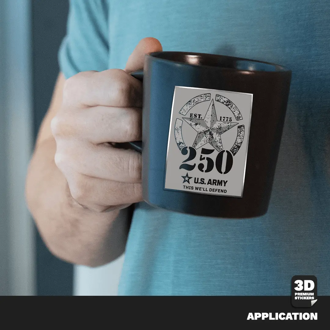 250TH ANNIVERSARY BLACK/ SILVER Stickmadly