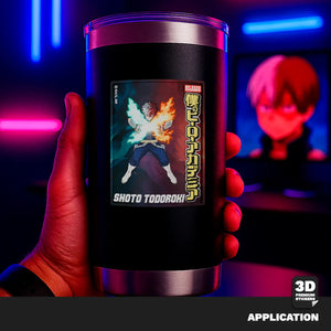 Shoto Todoroki miniposter Stickmadly