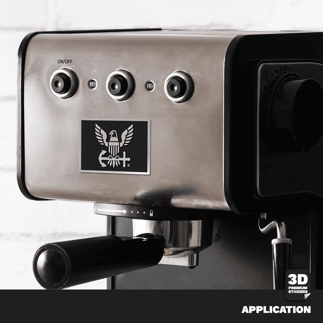 EAGLE ICON BLACK STICKER Stickmadly