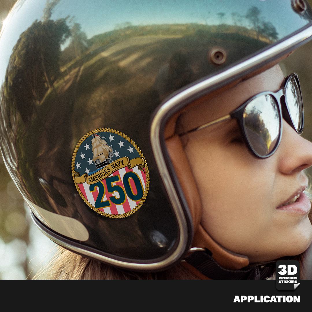 AMERICA’S NAVY 250 Stickmadly