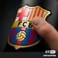F.C. Barcelona Metallic logo Stickmadly