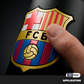 FC Barcelona 4 logos FC Barcelona