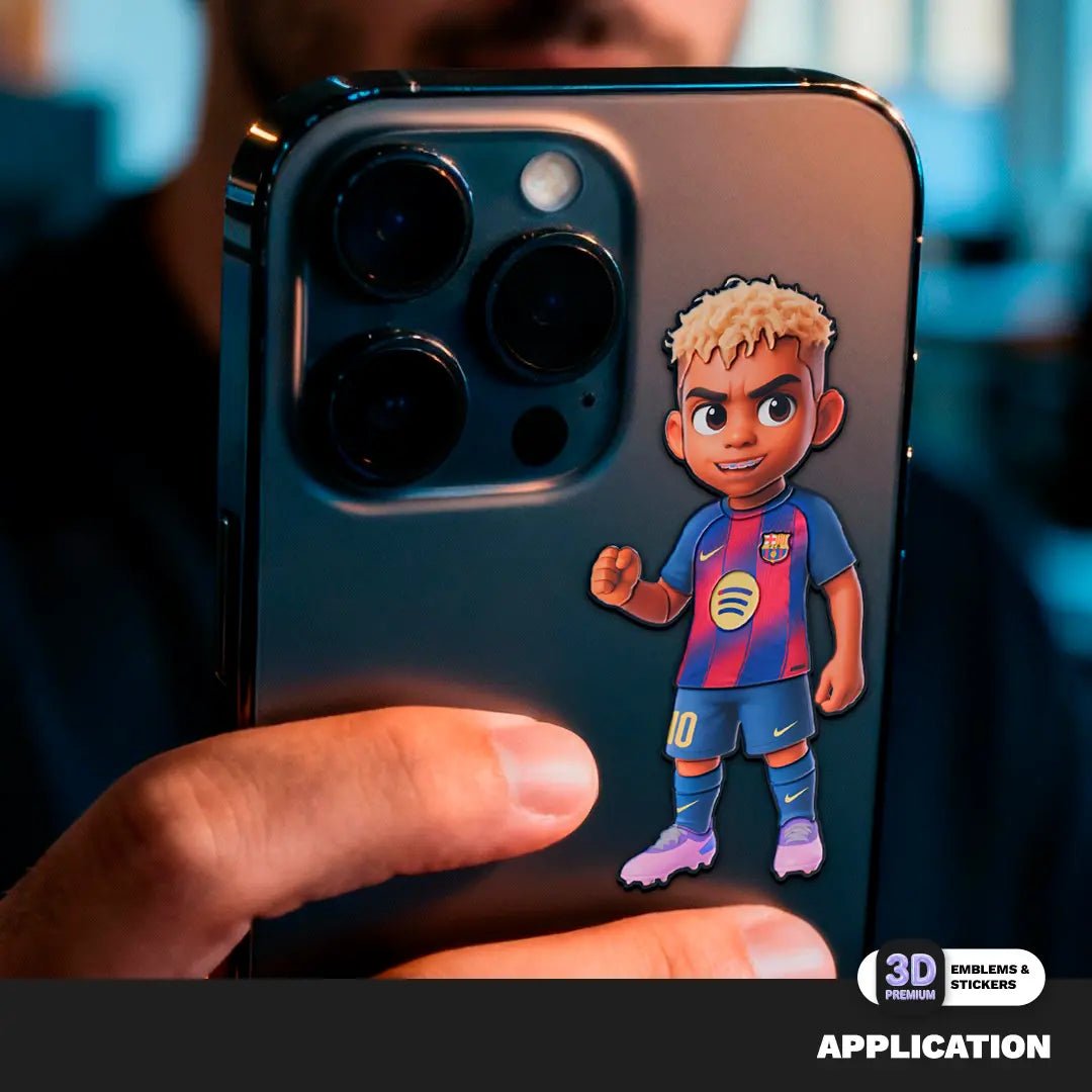 LAMINE YAMAL - Chibi Stickmadly