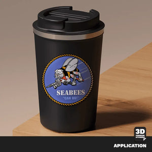 NAVY SEABEES Stickmadly