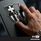 F.C. BARCELONA Black & Silver Stickmadly