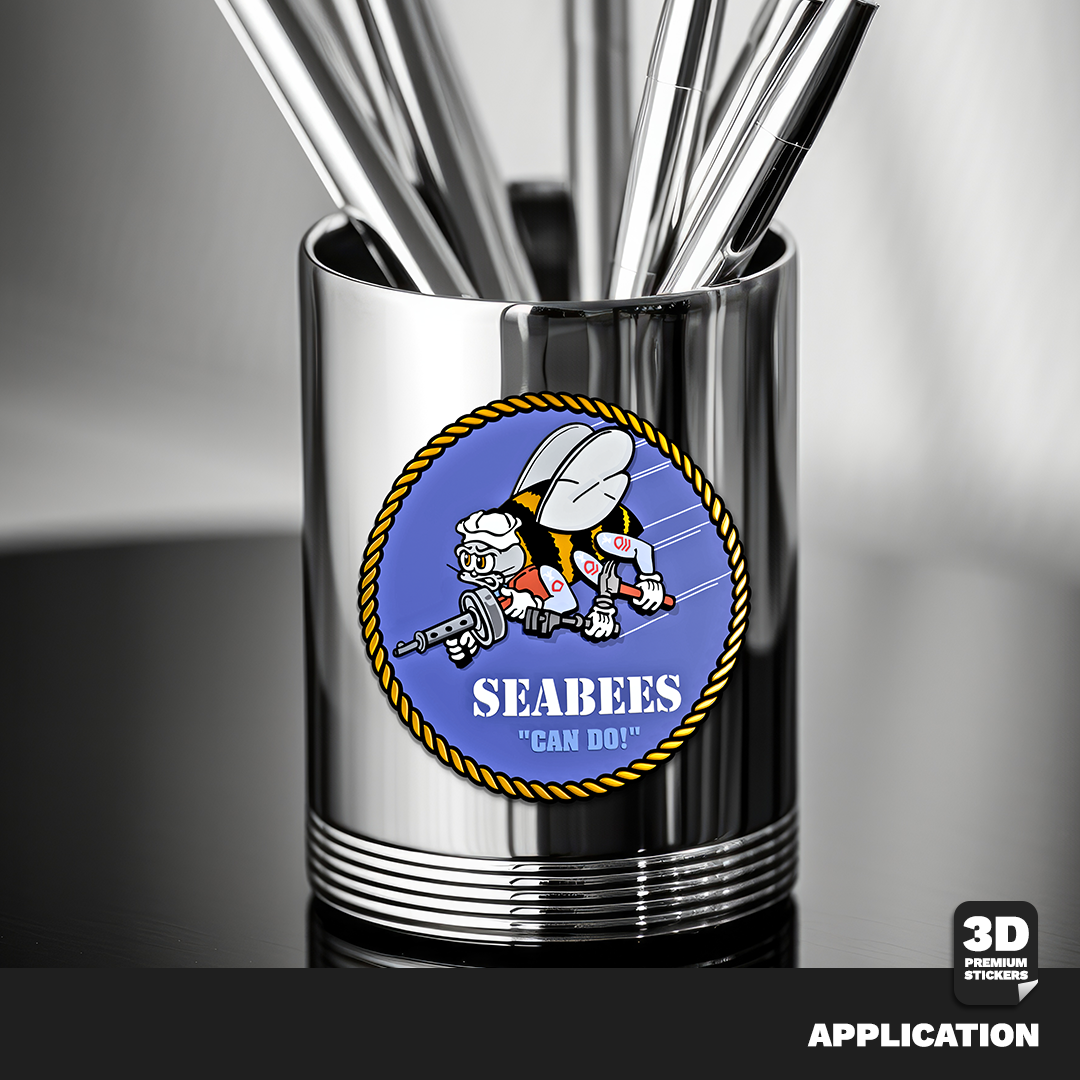 NAVY SEABEES Stickmadly
