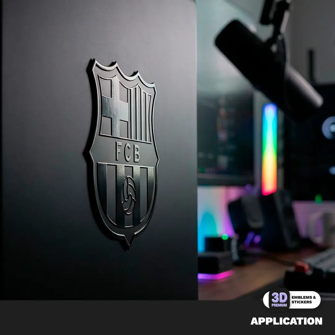 F.C. BARCELONA Full Black Stickmadly
