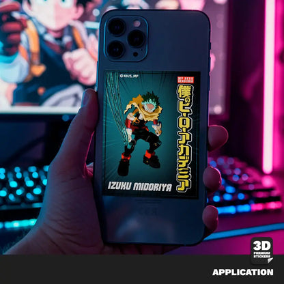 IZUKU MIDORIYA miniposter Stickmadly