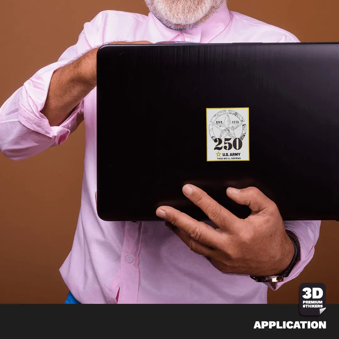 250TH ANNIVERSARY BLACK/GOLD Stickmadly