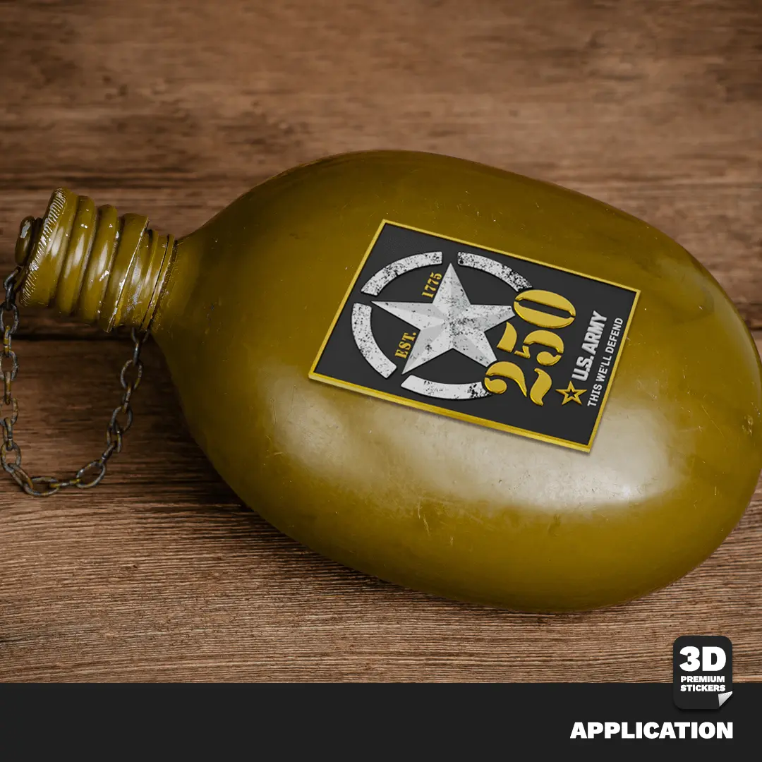 250TH ANNIVERSARY GOLD Stickmadly