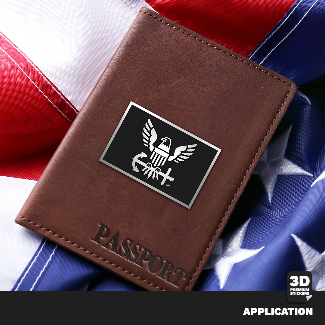 EAGLE ICON BLACK Stickmadly
