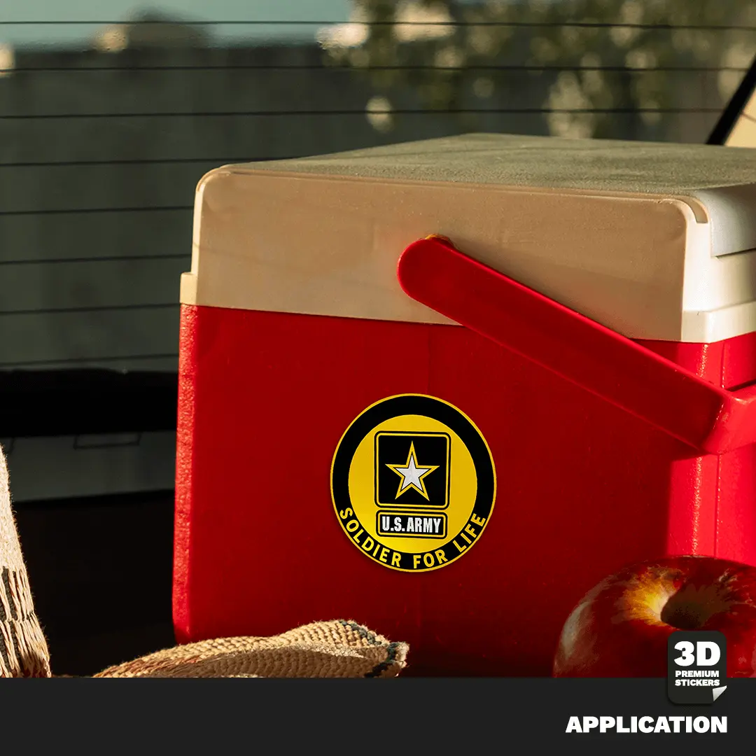 Soldier for Life Stickmadly