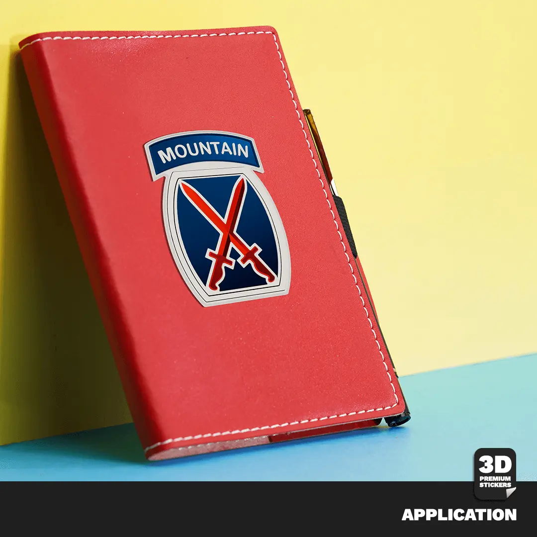 10TH Mountain Division Stickmadly